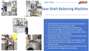Shanghai JP|Gear Shaft Fully Automatic Balancing Machine ...